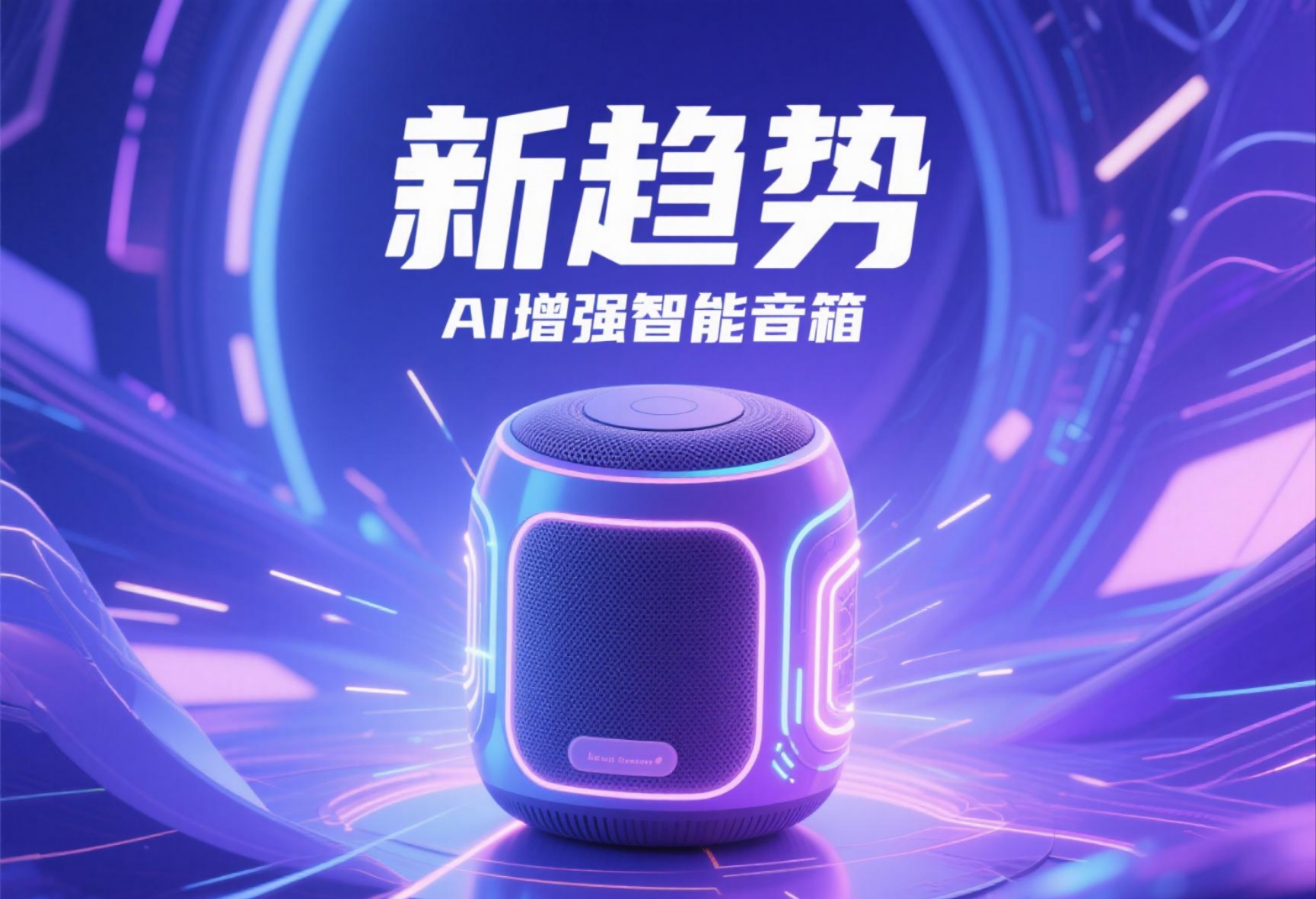 新趨勢 AI增強智能音箱